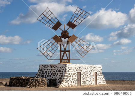 Windmill in Puerto Lajas, Fuerteventura 99649065