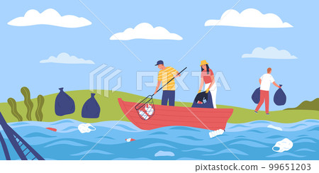 Water Garbage Collecting Composition 99651203