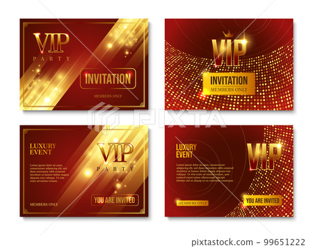Vip Party Invitation Set 99651222