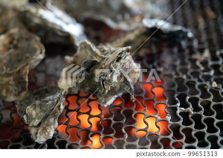 Oyster Oyster Grilled Oyster Tainan Chigu Taiwan Snack Grilled oyster オイスター 99651313