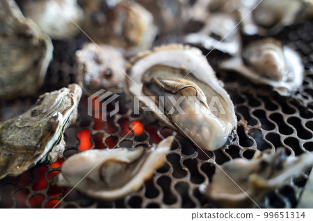 Oyster Oyster Grilled Oyster Tainan Chigu Taiwan Snack Grilled oyster オイスター 99651314