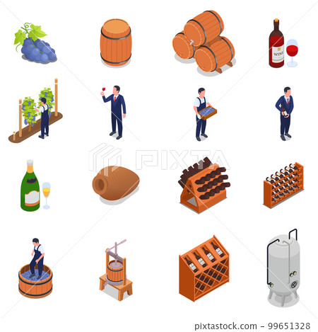 Wine Production Set Wine Production Set 99651328