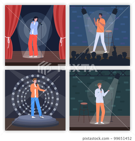 Stand Up Comedy Banners 99651452