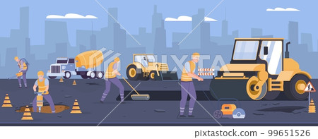 Road Surface Background 99651526