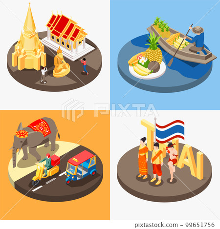 Thailand Round Compositions Set Thailand Round Compositions Set 99651756
