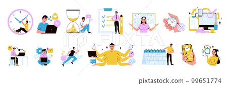 Time Management Flat Set Time Management Flat Set 99651774