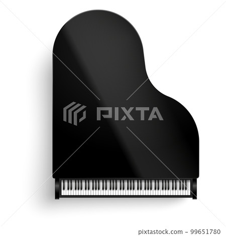 Realistic Grand Piano 99651780