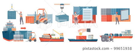 Trade Ship Flat Set Trade Ship Flat Set 99651938