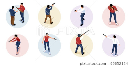 Shooting People Round Compositions Shooting People Round Compositions 99652124