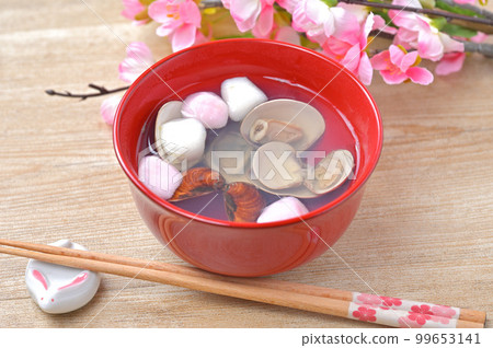 Hinamatsuri,蛤蜊湯。貝類湯,Hinamatsuri,蛤蜊,蛤蜊。 Hinamatsuri,蛤蜊湯。貝類湯,Hinamatsuri,蛤蜊,蛤蜊。 99653141