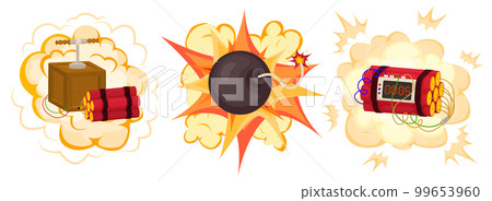 Dynamite Bomb Flat Set 99653960