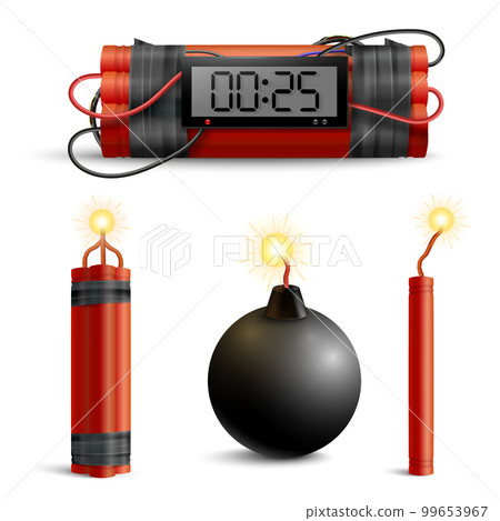 Dynamite And Bomb Set Dynamite And Bomb Set 99653967