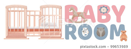 Baby Room Text Baby Room Text 99653989