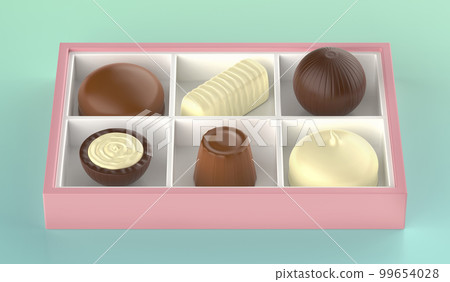 Assorted chocolate candies 99654028