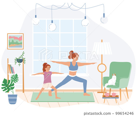 Family Morning Routine 99654246