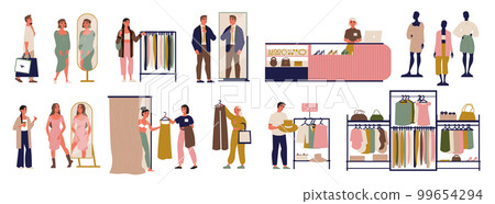 Fashionable Boutique Set 99654294