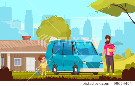 Car Wash Concept Car Wash Concept 99654494