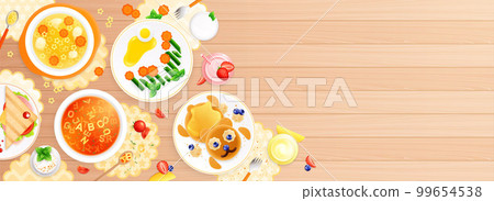 Childish Dishes Top Composition 99654538