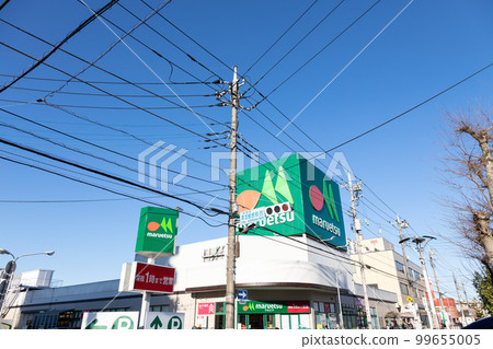 獨橋大學前站附近超市的風景 獨橋大學前站附近超市的風景 99655005