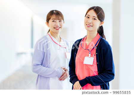 Nurse image female shooting cooperation: LINK FOREST 99655835