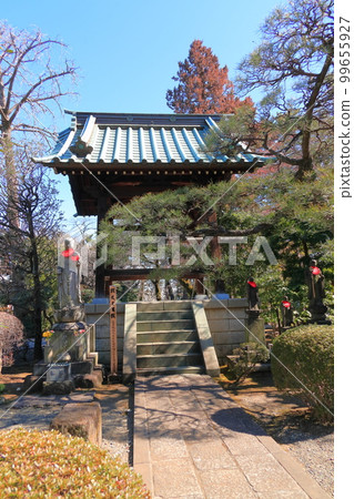 最長寺本殿與梅花 最長寺本殿與梅花 99655927