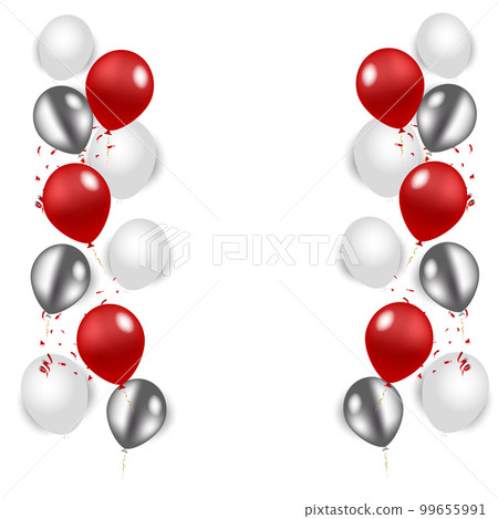 Festive balloon frame, vector illustration Festive balloon frame, vector illustration 99655991
