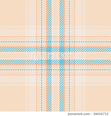 Plaid check pattern. Seamless fabric texture. Tartan textile print. 99656714