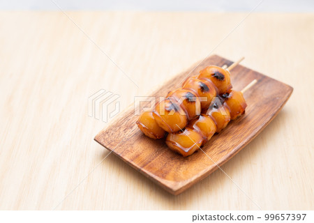 Mitarashi dumpling Mitarashi dumpling 99657397