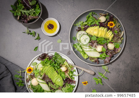 Fresh summer salad Fresh summer salad 99657485