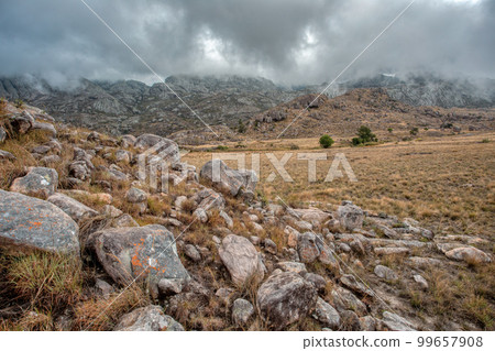 Andringitra national park,mountain landscape, Madagascar wilderness landscape Andringitra national park,mountain landscape, Madagascar wilderness landscape 99657908