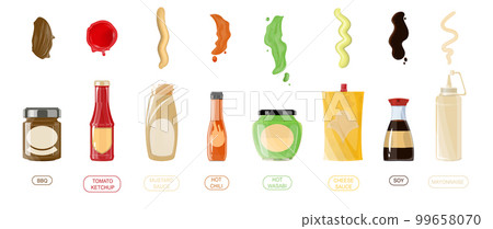 Sauces Flat Set 99658070