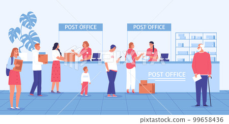 Post Office Flat Composition 99658436