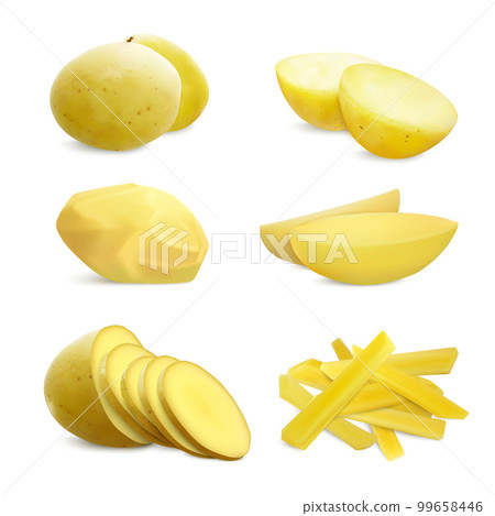 Potato Cooking Realistic Set 99658446