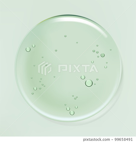 Vector Realistic Water Drops or Beauty and Cosmetics Clear Gel Element 3D Illustration in Pink for Poster, Book Cover or Advertisement Background. Vector Realistic Water Drops or Beauty and Cosmetics Clear Gel Element 3D Illustration in Pink for Poster, Book Cover or Advertisement Background. 99658491