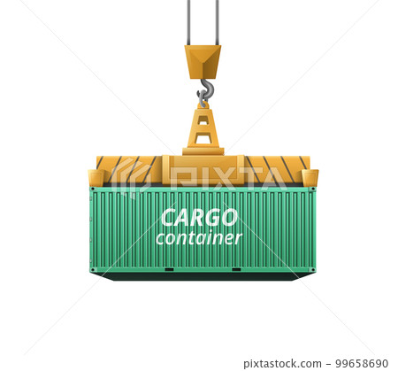 Realistic Cargo Container Realistic Cargo Container 99658690