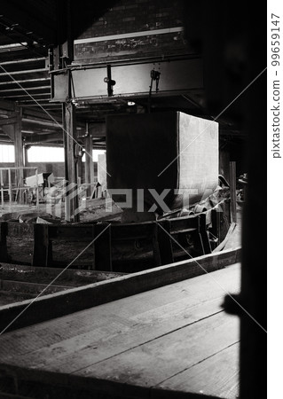 Coal lorry in a mine in the Ruhr area, Germany Coal lorry in a mine in the Ruhr area, Germany 99659147