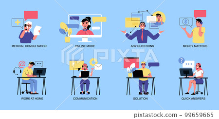 Call Center Set 99659665