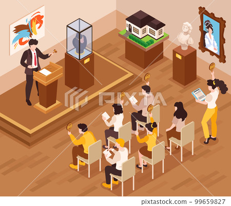 Auction Background Illusration 99659827