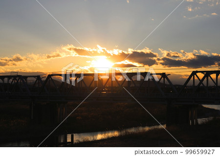 Watarase Bridge / Ashikaga City, Tochigi Prefecture Watarase Bridge / Ashikaga City, Tochigi Prefecture 99659927