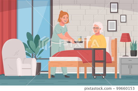Elderly Care Concept Elderly Care Concept 99660153