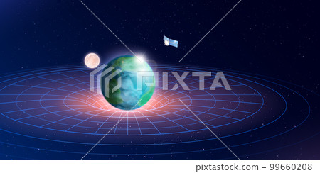 Planets 3D Grid Composition Planets 3D Grid Composition 99660208