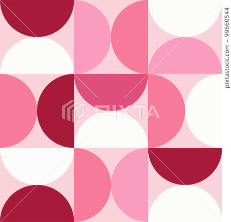 Trendy abstract decorative background in autumn colors. Vector illustration 99660544