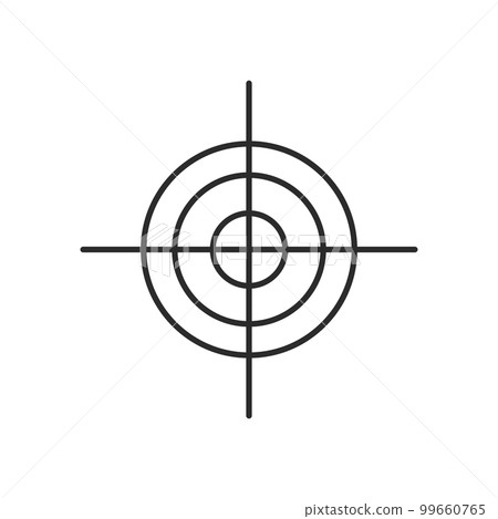 Target logo icon vector Target logo icon vector 99660765