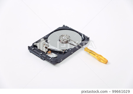 [Disassemble the HDD with a screwdriver] 99661029