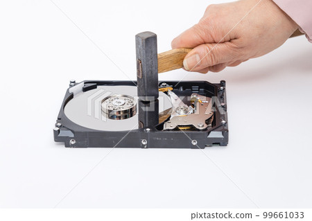 [女人用錘子砸硬盤] 99661033