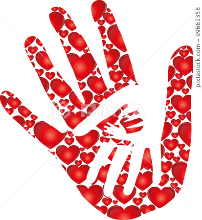 Hands, heart, family, physiotherapy, team, background, logo Hands, heart, family, physiotherapy, team, background, logo 99661358