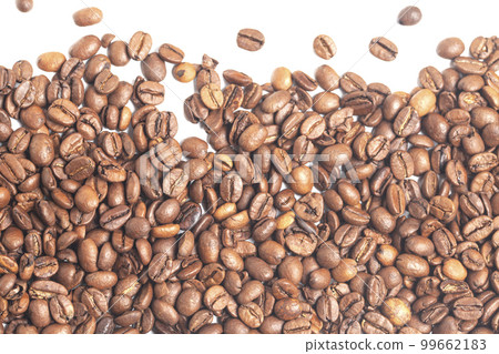Coffee Beans isolated on white background. Coffee Beans isolated on white background. 99662183
