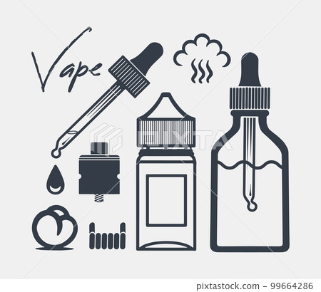 vapor liquid for evaporator vector illustration eps10 99664286