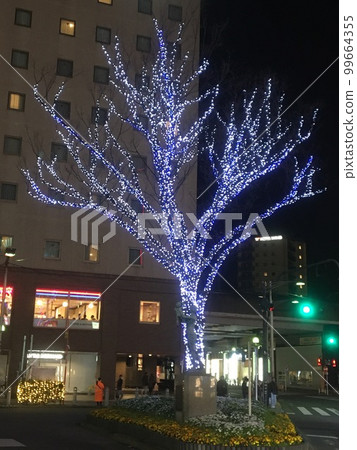 2021年底JR赤羽站東口的彩燈和霓虹燈(上) 2021年底JR赤羽站東口的彩燈和霓虹燈(上) 99664355