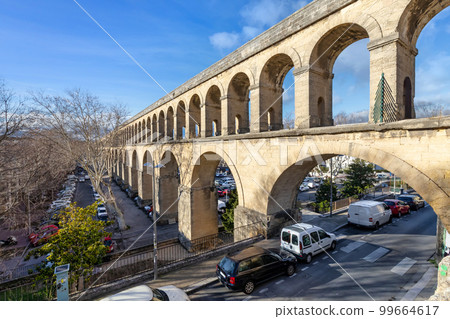 Aqueduct Saint-Clement in Montpellier 99664617